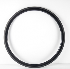 38mm Deep Carbon 700C 25mm Wide U Shape Road Rim Clincher With/no Basalt Braking Surface [GTL-R38CF-C25]