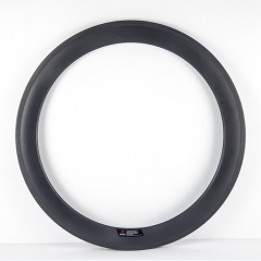 60mm Deep Carbon 700C 23mm Wide Road Rim Clincher With/no Basalt Braking Surface [GTL-R60CF-C23]