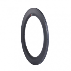 Wider U Shape Carbon Road Bike 88mm Depth Rim Tubular 700C with/no Basalt&nbsp; Braking Surface [GTL-R88CF-T25]